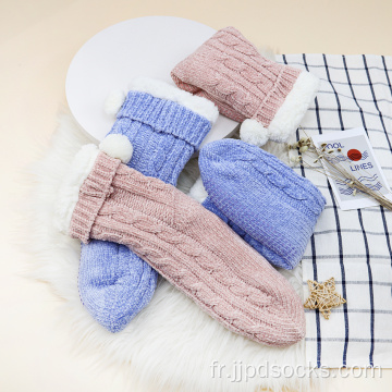 Chaussettes en fil chenille